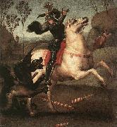 St George Fighting the Dragon