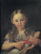 Girl with a doll