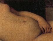 Details of Venus of Urbino