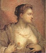 Portrait of a Woman Revealing her Breasts