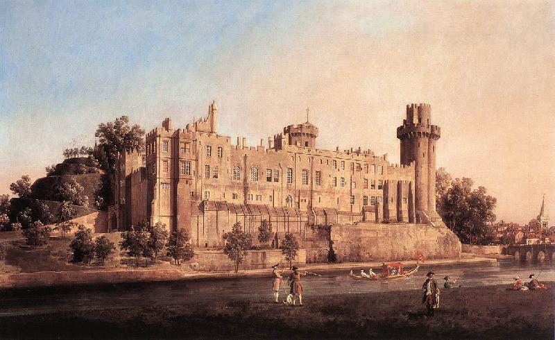 Canaletto Warwick Castle: the South Front df