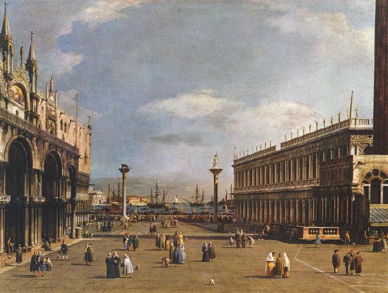 Canaletto The Piazzetta g