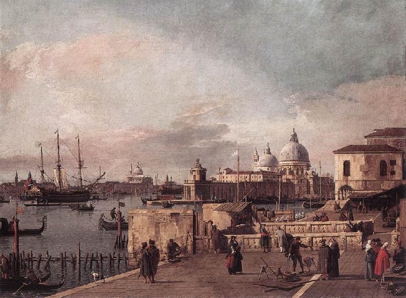 Canaletto Entrance to the Grand Canal: from the West End of the Molo  dd