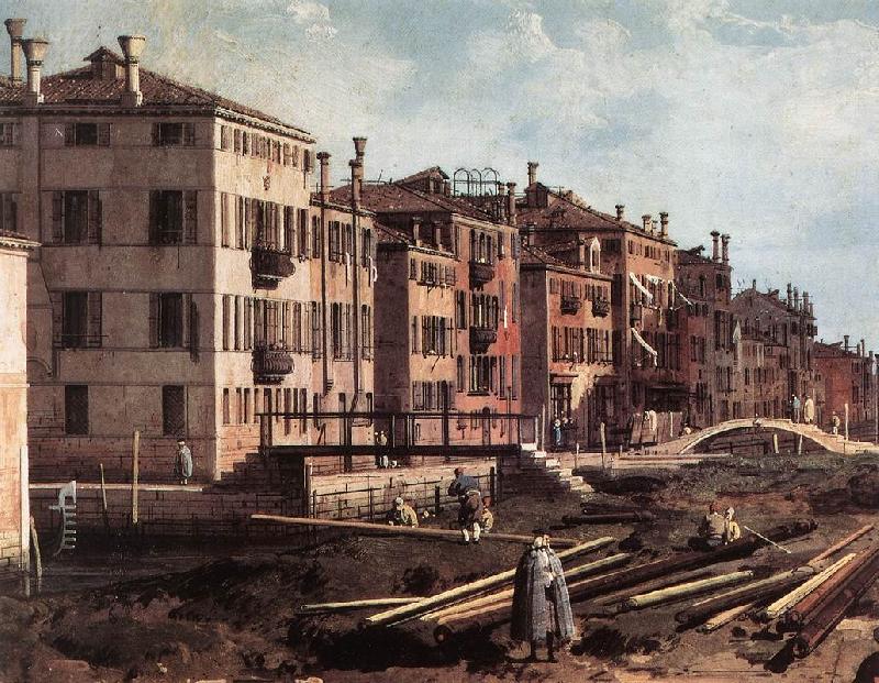 Canaletto View of San Giuseppe di Castello (detail) f