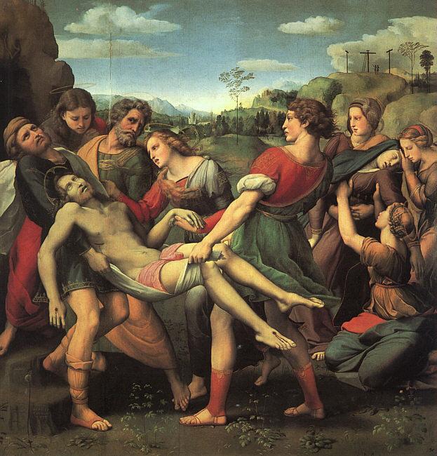 Raphael The Entombment