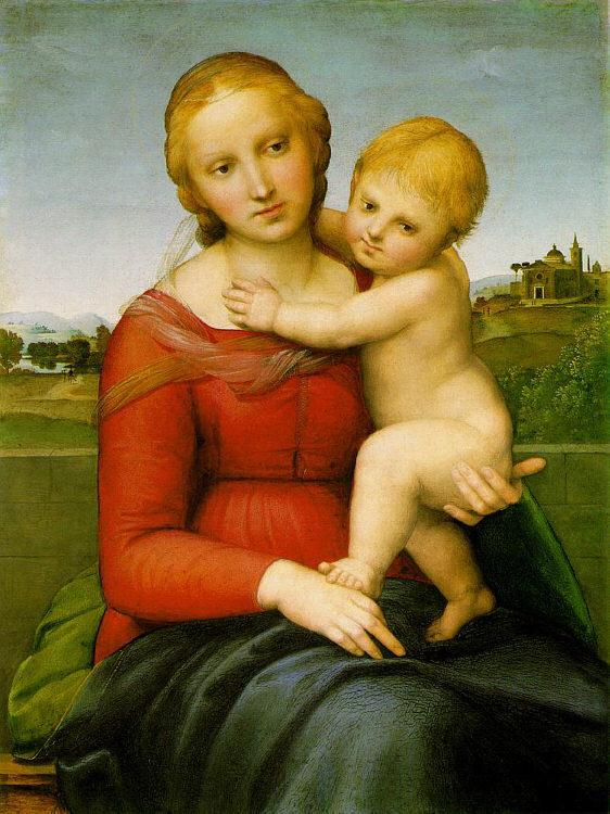 Raphael Madonna and Child