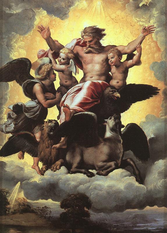 Raphael The Vision of Ezekiel