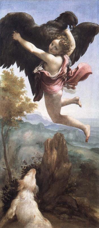 Correggio Abducation of Ganymede