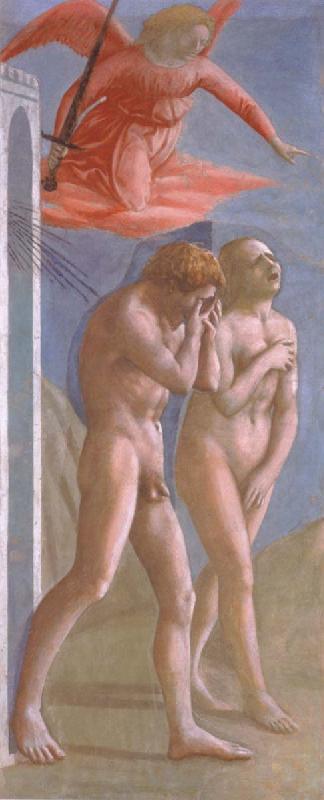 MASACCIO The Expulsion of Adam and Eve From the Garden