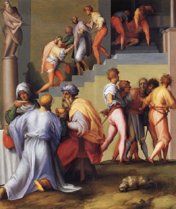 Pontormo Pharaoh Pardons the Butler and Ordes the Execution of the Baker