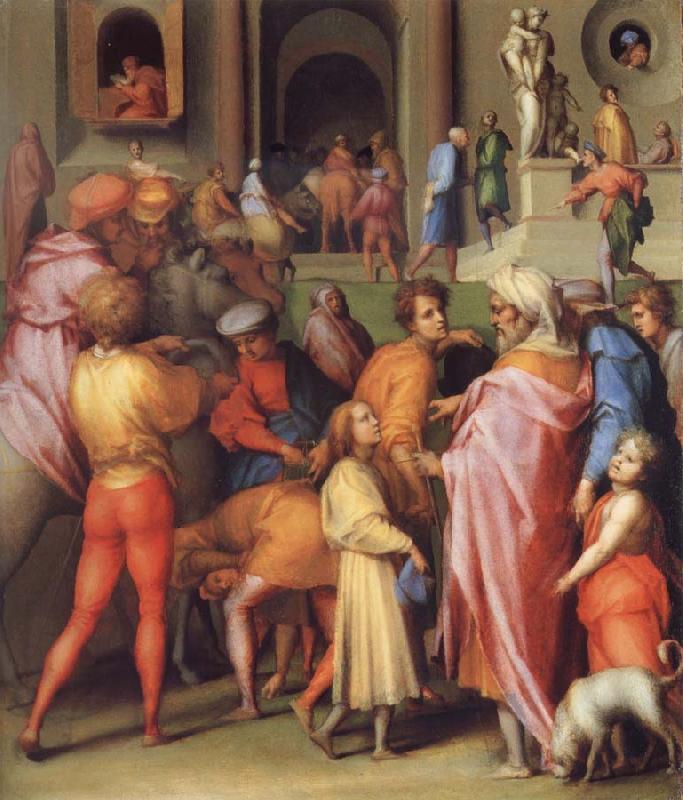 Pontormo Joseph Sold to Potiphar