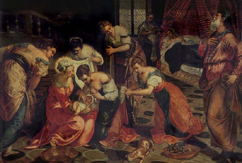 Tintoretto The Birth of St John the Baptist