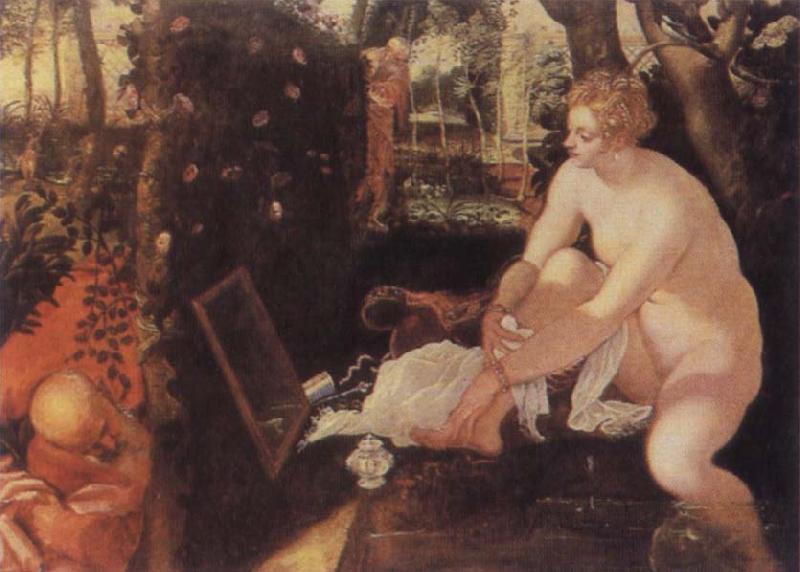 Tintoretto The Bathing Susama