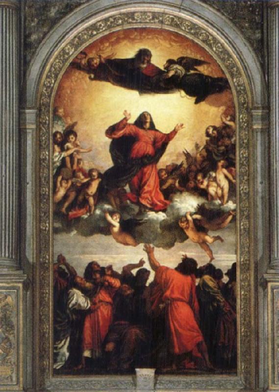 Titian Assumption of the Virgin