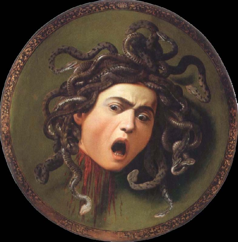 Caravaggio the head of medusa