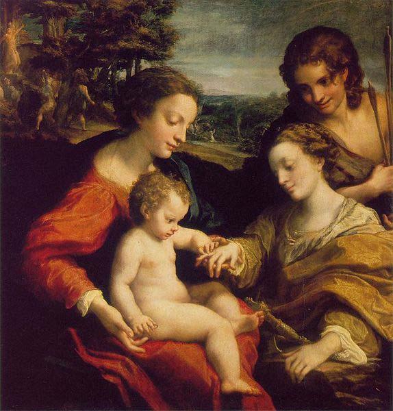 Correggio The Mystic Marriage of St. Catherine