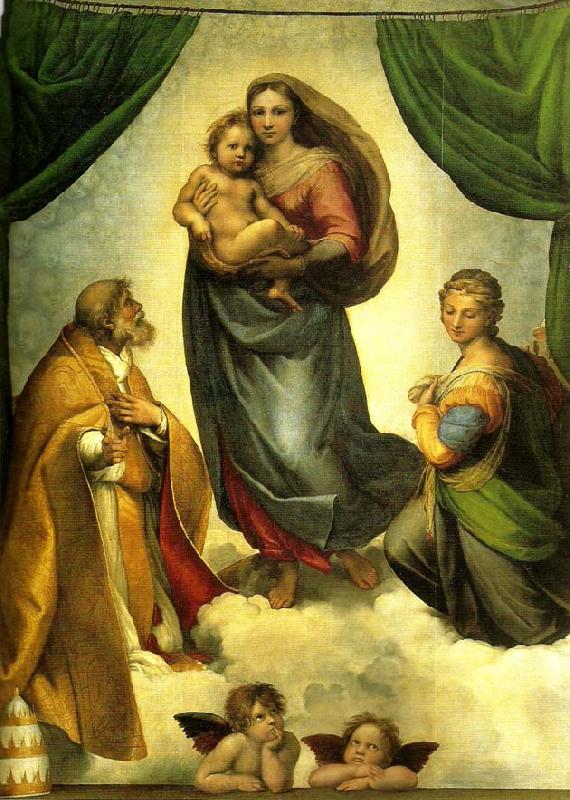 Raphael the sistine madonna