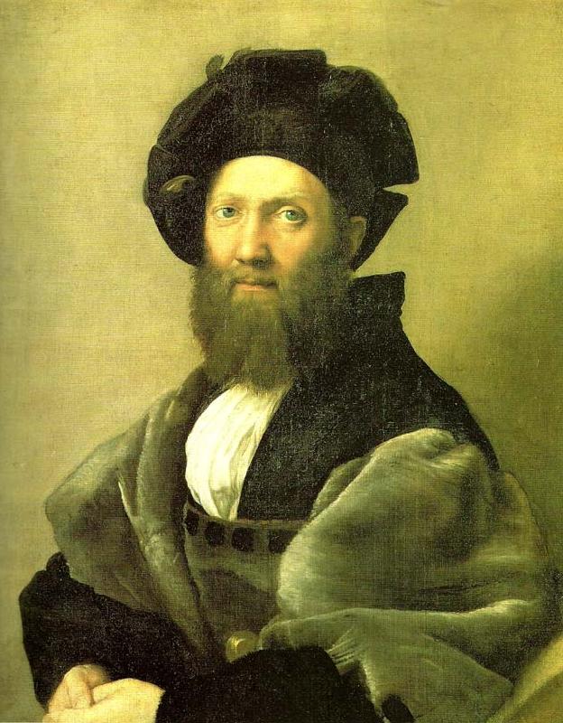 Raphael portrait of baldassare castiglione