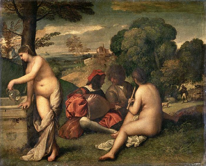 Giorgione Pastoral Concert