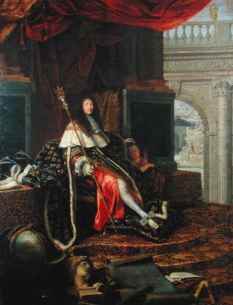 Testelin,Henri Portrait of Louis XIV of France