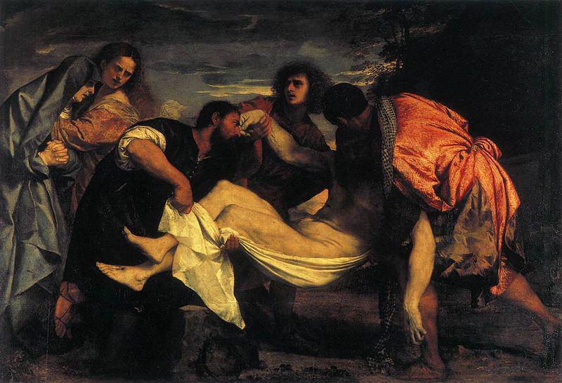 Titian The Entombment