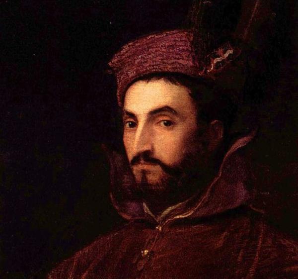 Titian Portrat des Ippolito de Medici