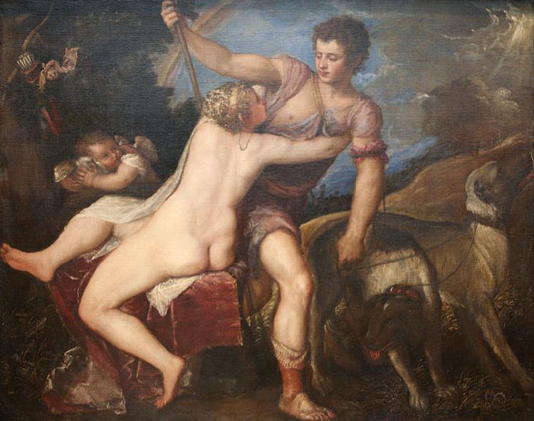 Titian Venus and Adonis