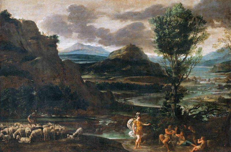 Domenichino Erminia among the Shepherds