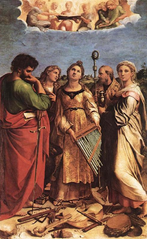 Raphael Ecstasy of St Cecilia