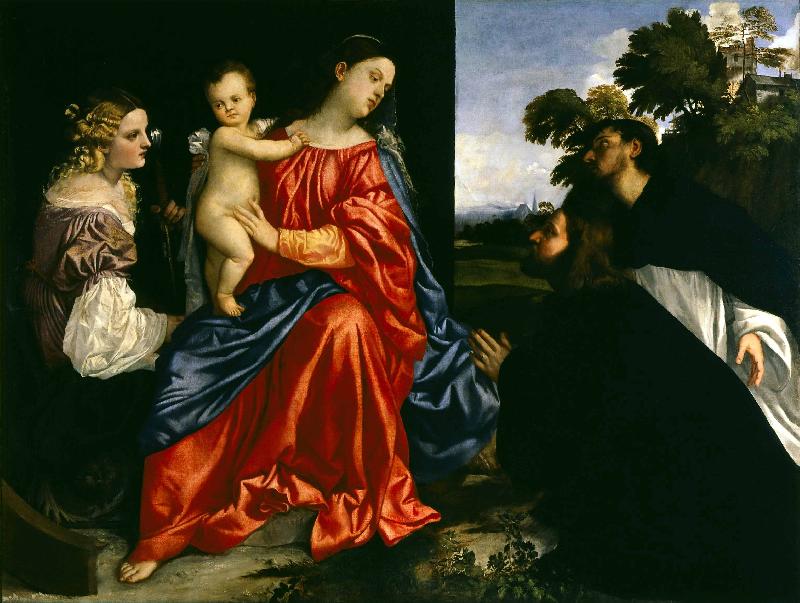 Titian Balbi Holy Conversation