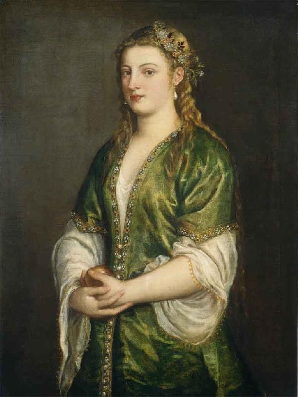 Titian Portrait of a Lady