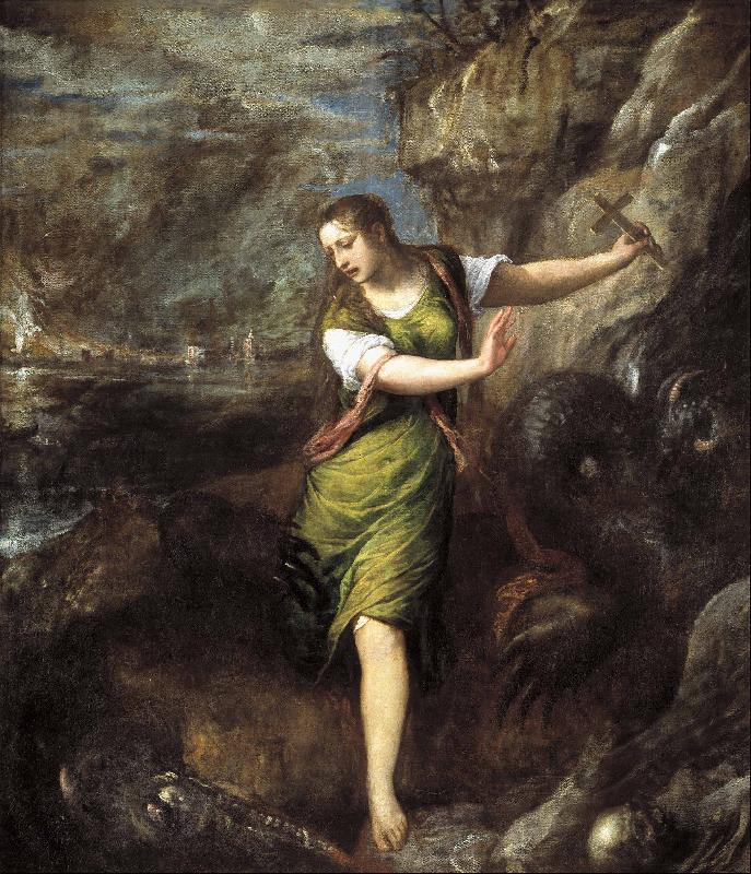 Titian Saint Margaret