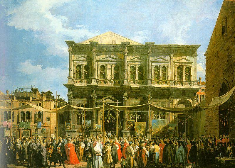 Canaletto Venice: The Feast Day of St. Roch