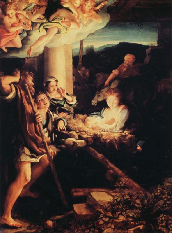 Correggio Adoration of the Shepherds