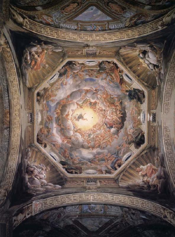 Correggio Assumption of the Virgin,cupola