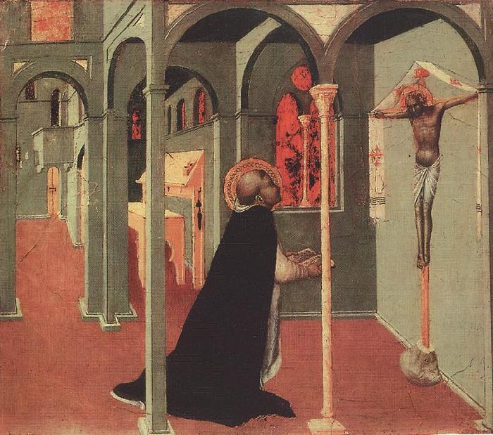 SASSETTA St Thomas Before the Cross