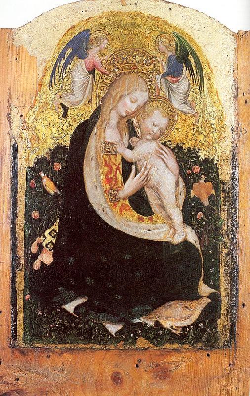 PISANELLO Madonna with a Quail