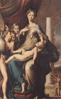 PARMIGIANINO Madonna of t he Long Neck (mk08)