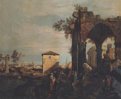 Canaletto Paesaggio con rovine (mk21)