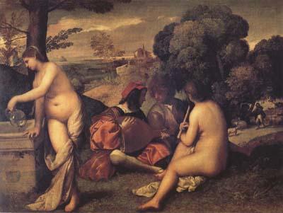 Giorgione Fete champetre(Concerto in the Country) (mk14)