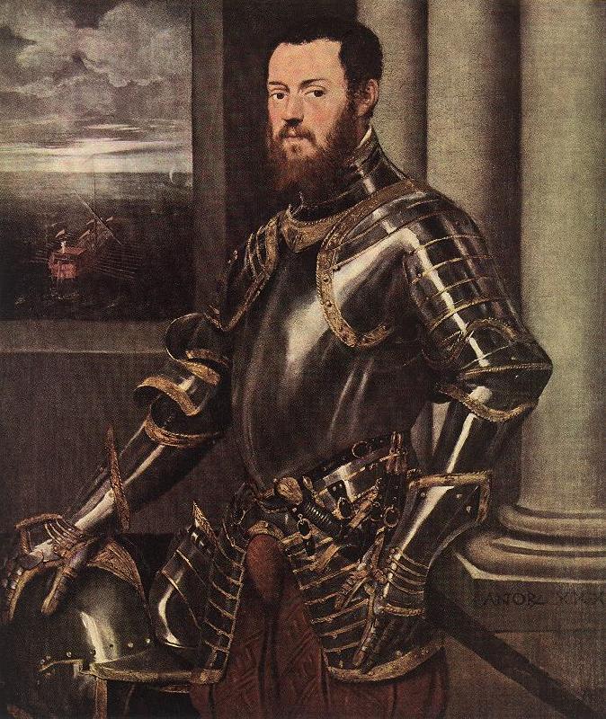 Tintoretto Man in Armour