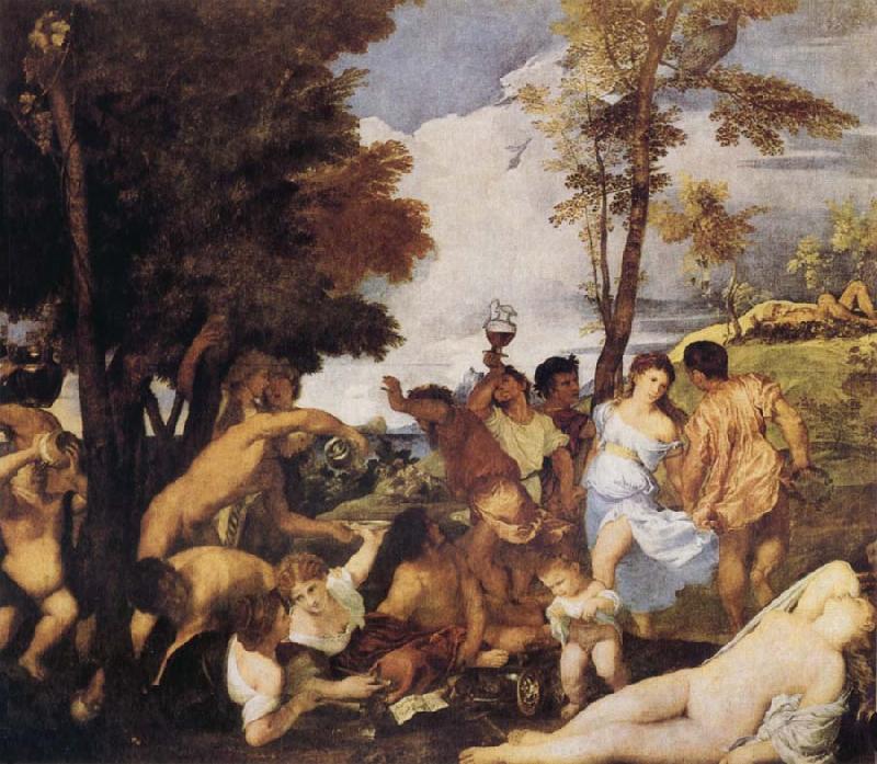 Titian Bacchanalia