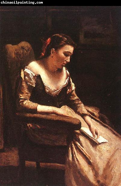  Jean Baptiste Camille  Corot The Letter_3