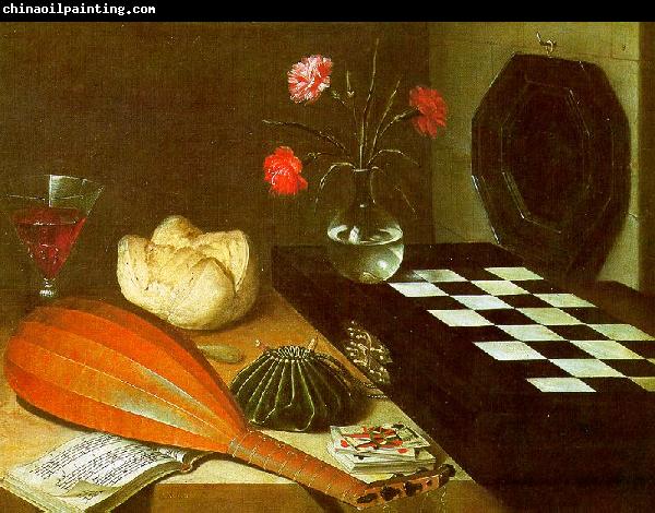  Lubin Baugin Still Life with Chessboard