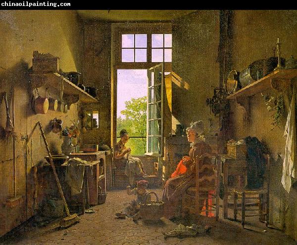  Martin  Drolling Interior of a Kitchen