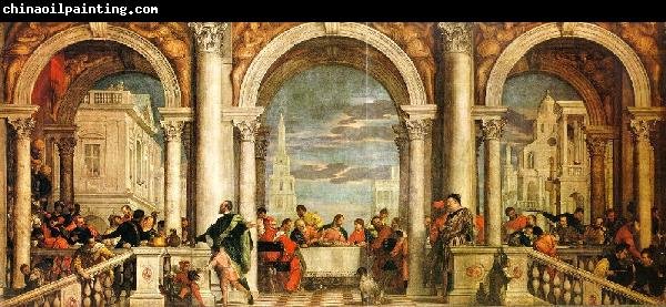  Paolo  Veronese Feast in the House of Levi