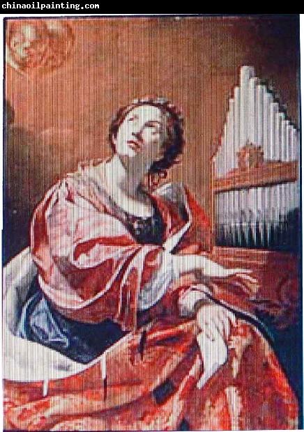  Simon  Vouet Saint Cecilia