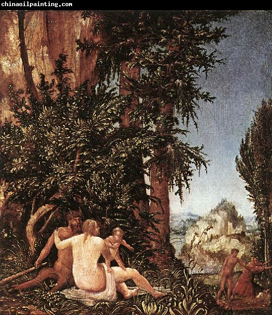 ALTDORFER, Albrecht Landscape with Satyr Family