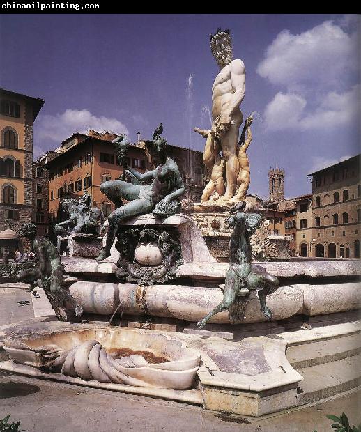 AMMANATI, Bartolomeo Fountain of Neptune