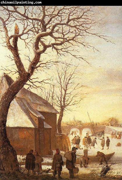 AVERCAMP, Hendrick Winter Landscape  ggg